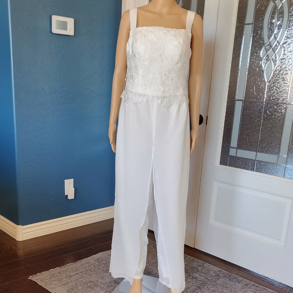 LT LAN TING BRIDE 3 PC PANTSUIT SZ Sm NWT - Picture 6 of 16